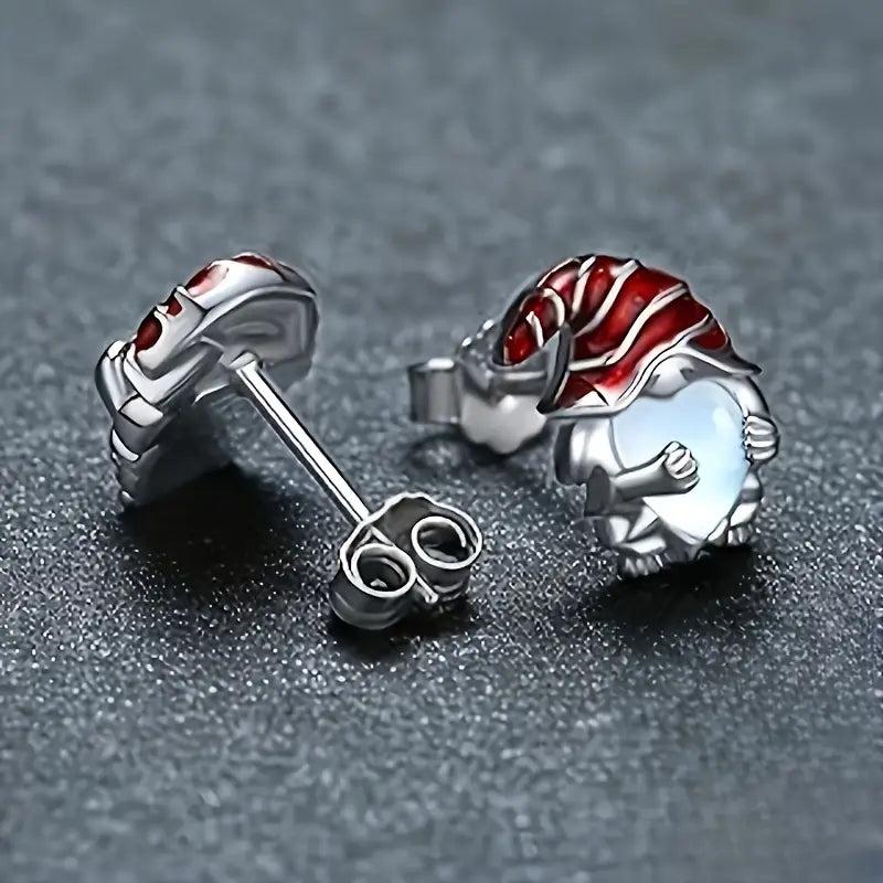 Santa Gonk Stud Earrings