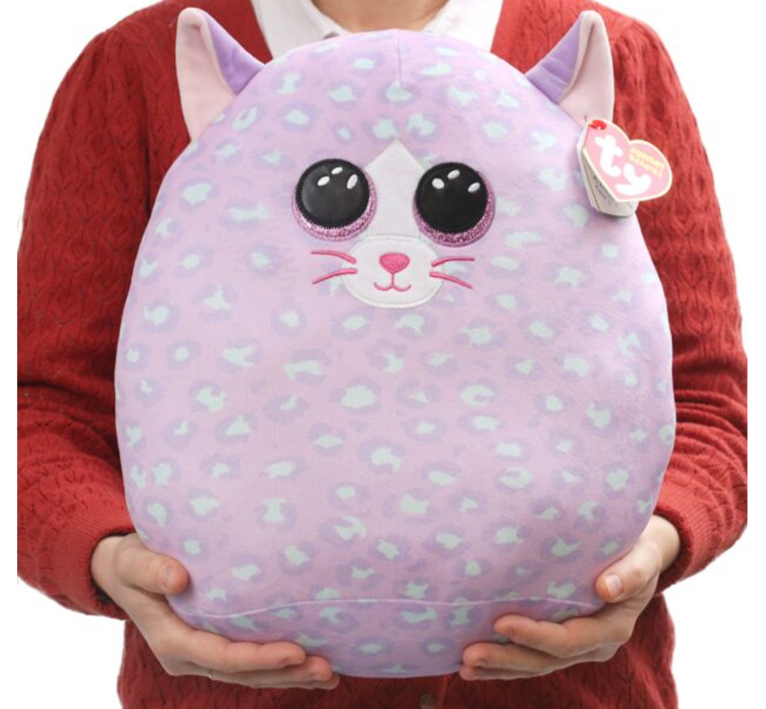 Cassidy Cat Squishy Cushion 14”