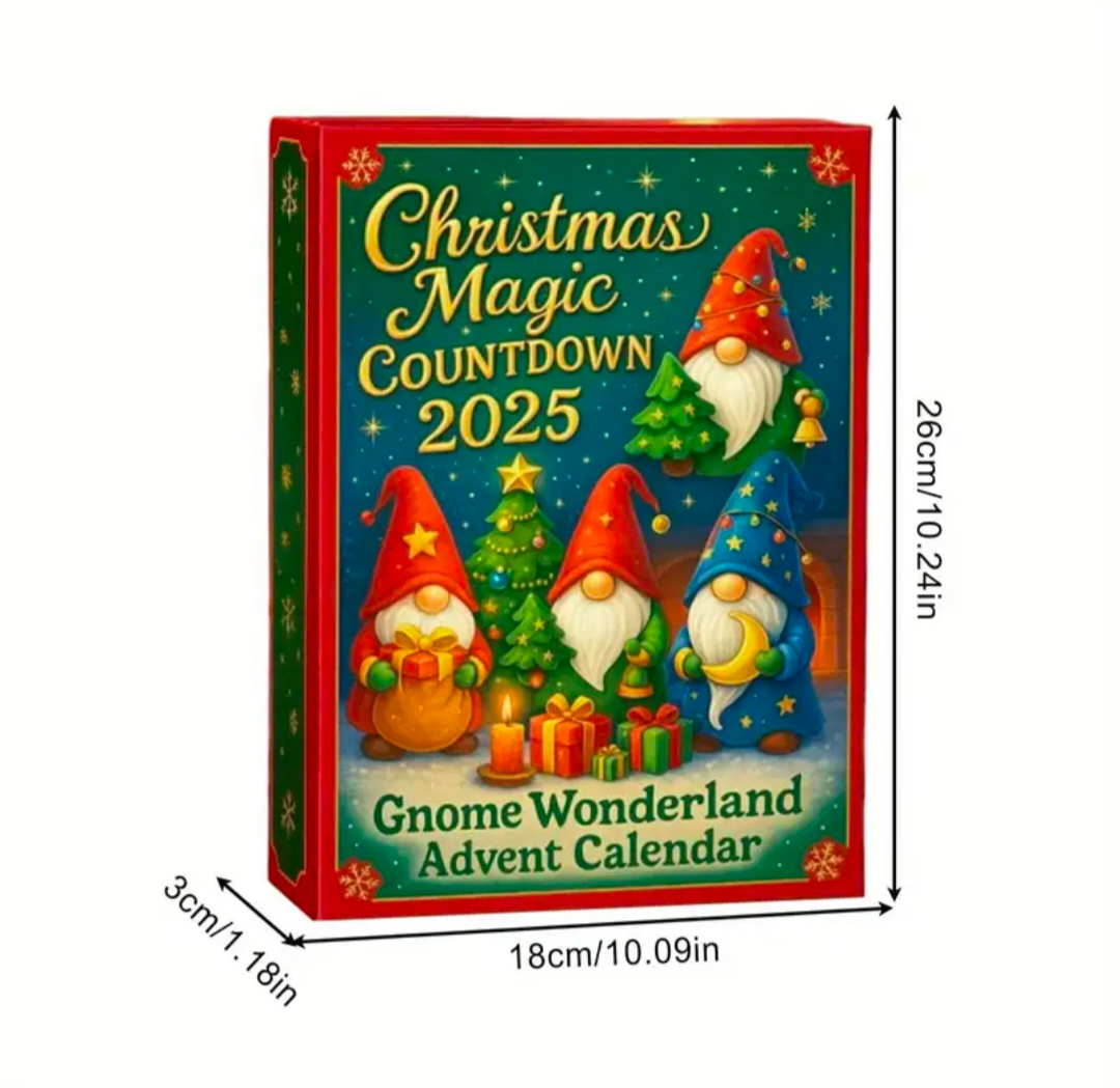 Christmas Gnome Countdown Calendar