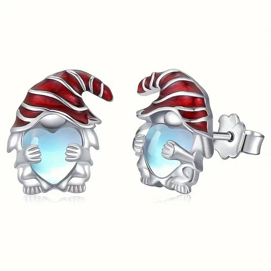 Santa Gonk Stud Earrings