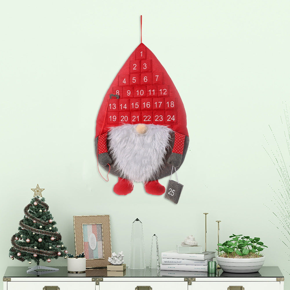 Hanging Christmas Gonk Advent Calendar