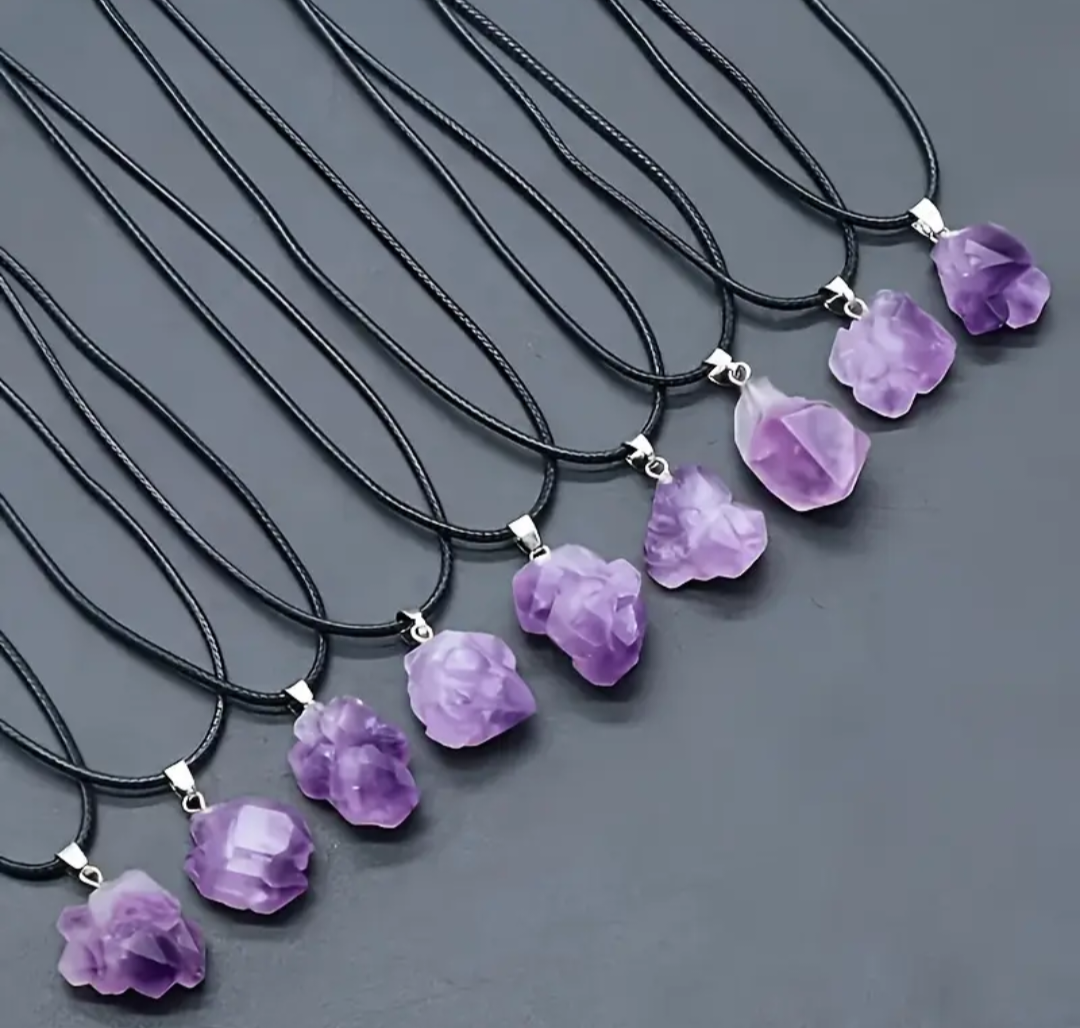 Amethyst necklace