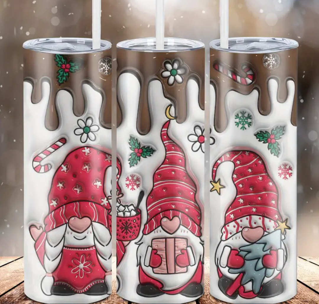 Christmas Gonk 20oz Drinks Tumbler